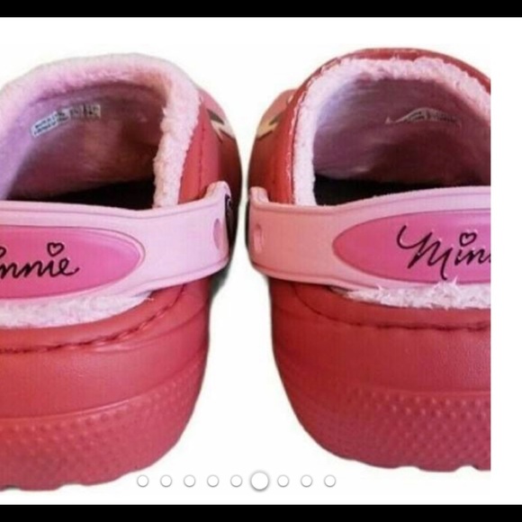 CROCS CLASSIC DISNEY MINNIE MOUSE SIZE J3 - Picture 4 of 11